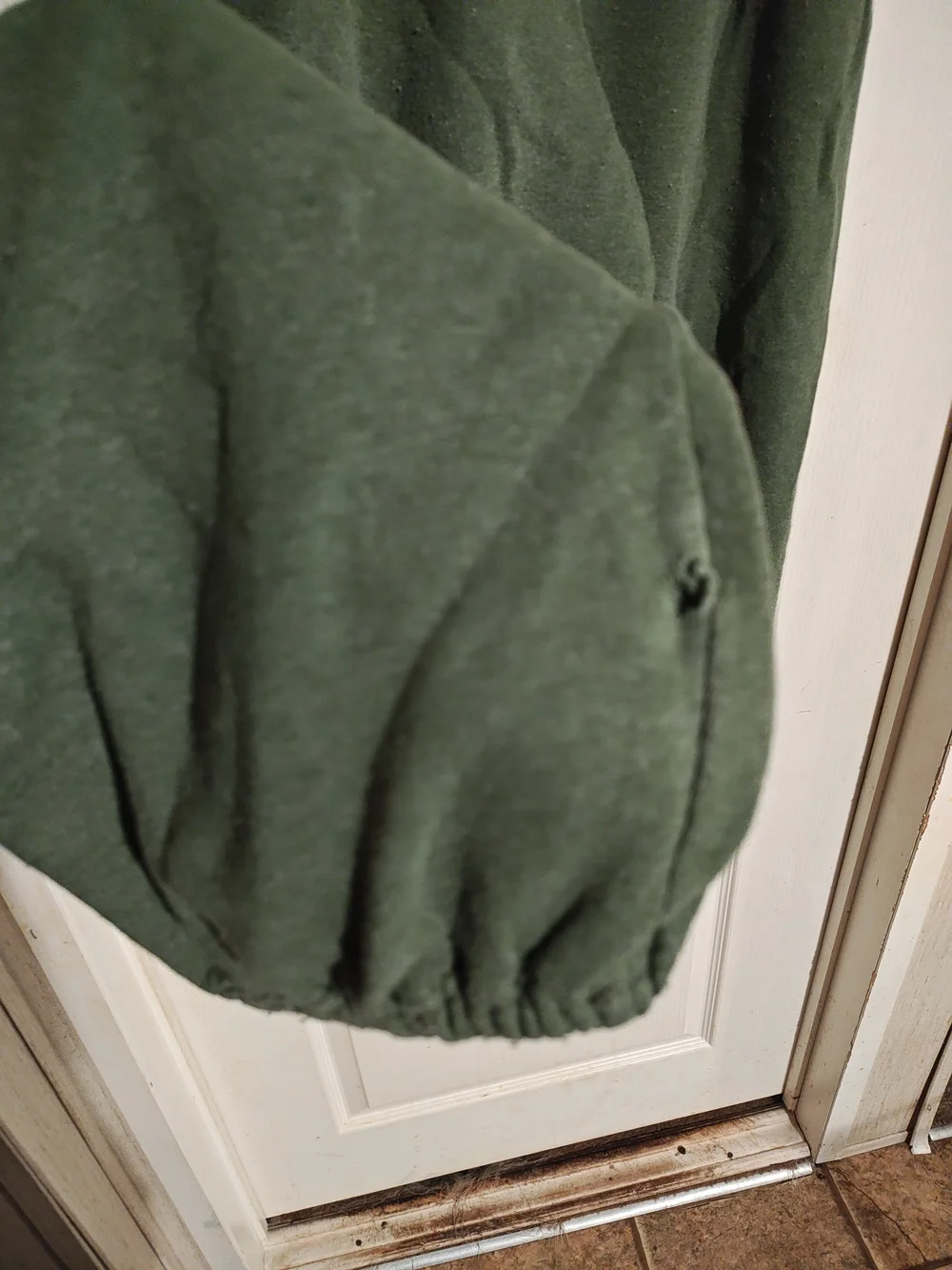 Fruit of the Loom Olive Green Kids Fleece Joggers